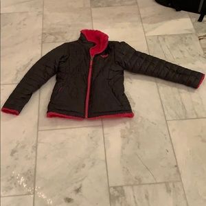 North face reversible jacket